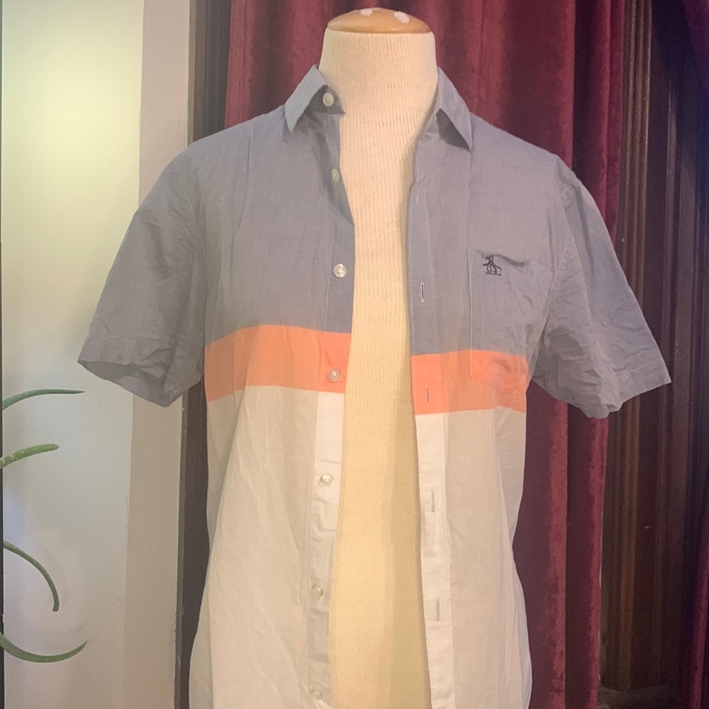 Penguin light weight short sleeve button down.